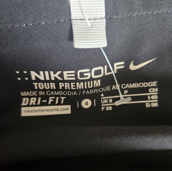 Nike Golf Dri Fit Tour Premium Black Dress Size 4 - Picture 4 of 4